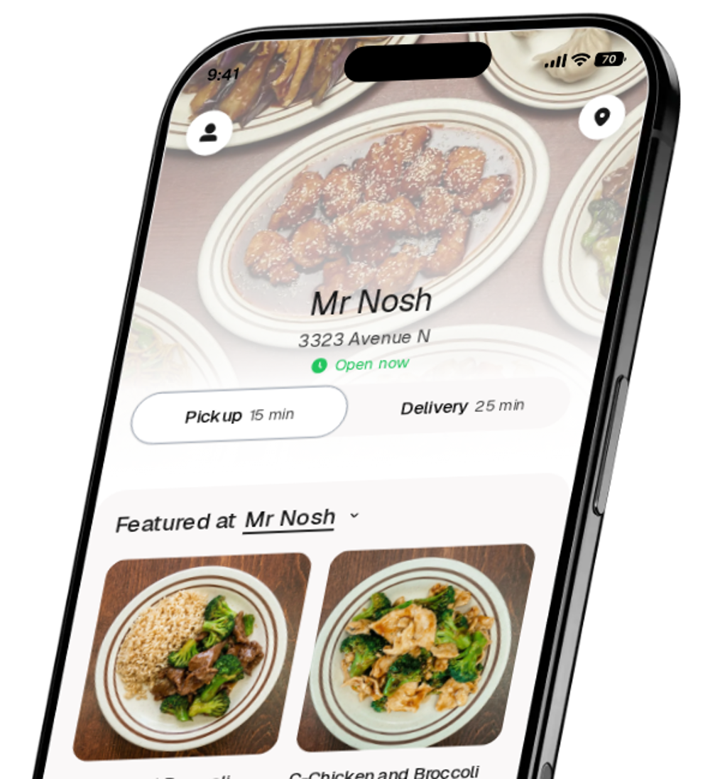 Mr Nosh app preview