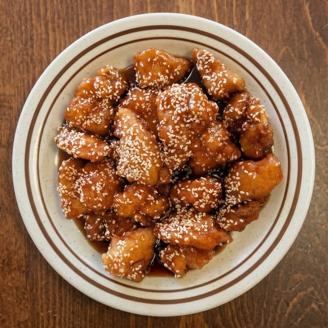 Sesame Chicken Combo.