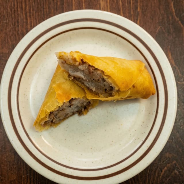 Pastrami Eggroll.