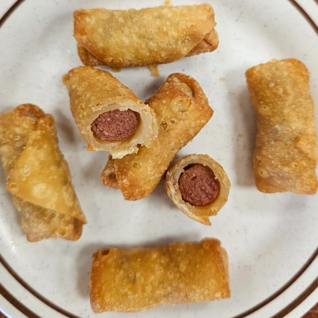 5 Mini Hot-Dogs Homemade.