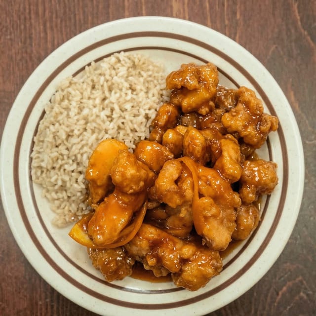 Orange Flavored Chicken (QT).