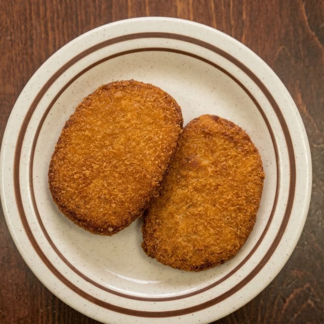 Plant Based Crispy Meatless Cutlets.