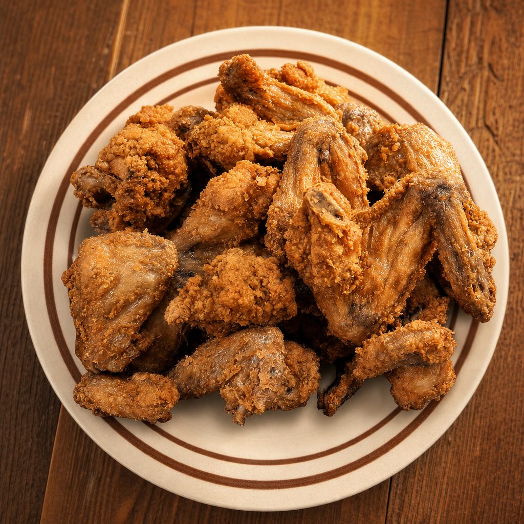 Fried Chicken Wings (6).