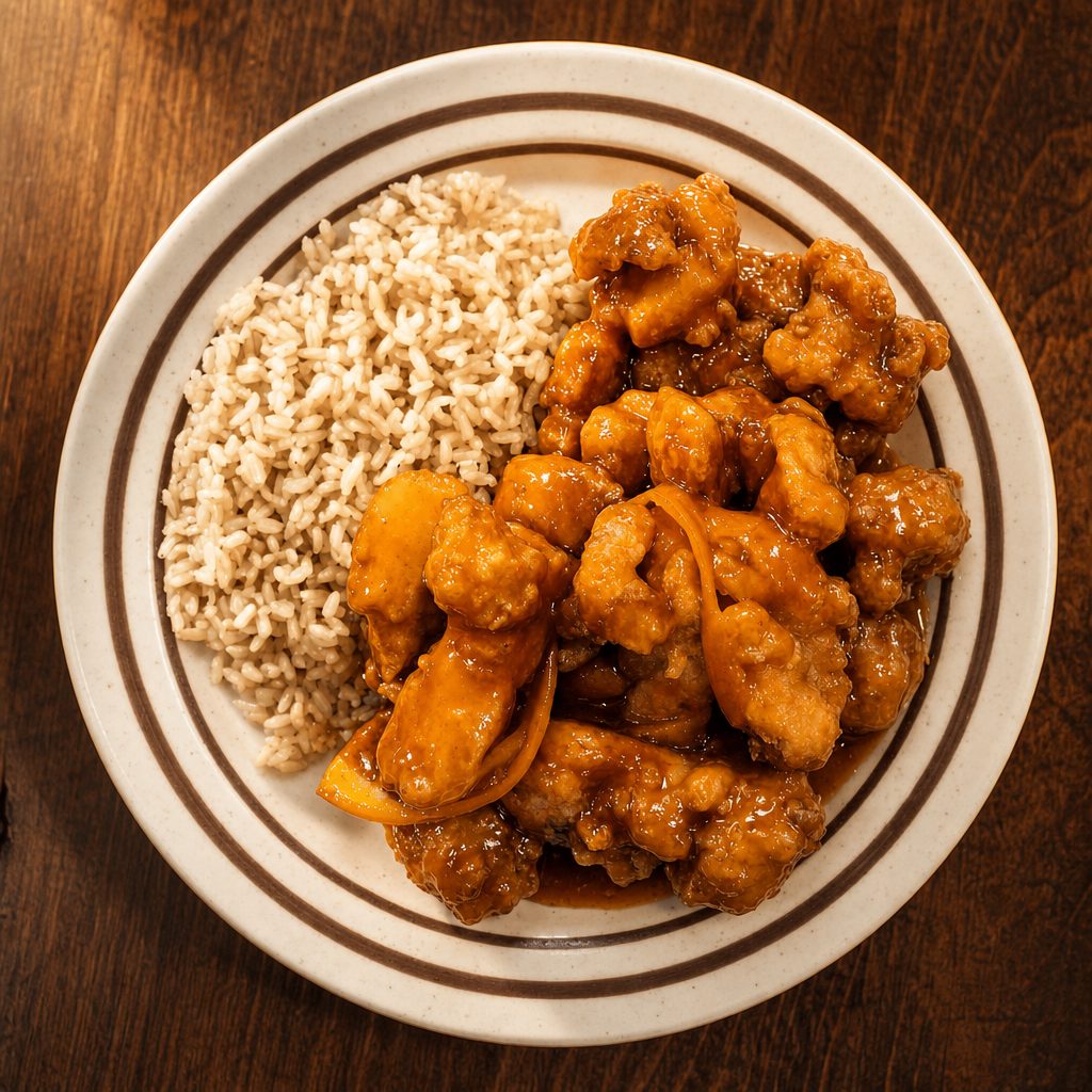 Orange Flavored Chicken (QT).