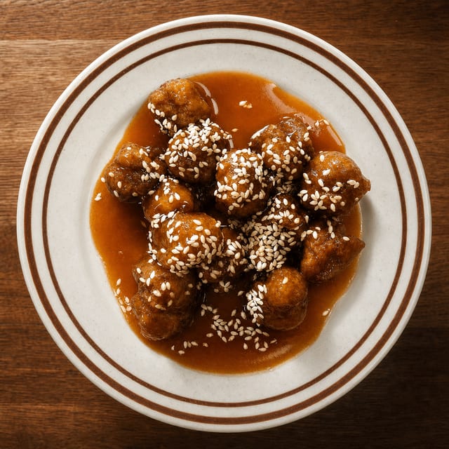 Sesame Beef Golden Rounder (In Sauce) / Valid June 25 – July 1, 2026.