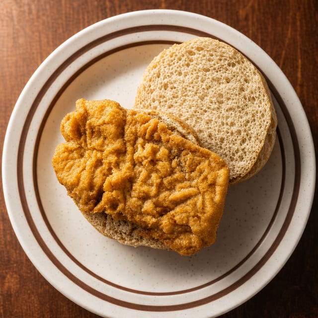 Chicken Cutlet on a Bun.