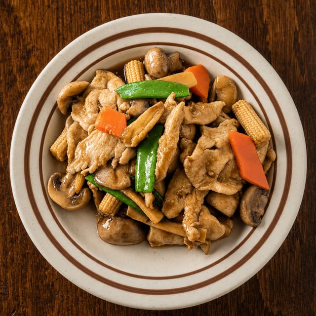 Chicken With Mixed Vegetables (PT).