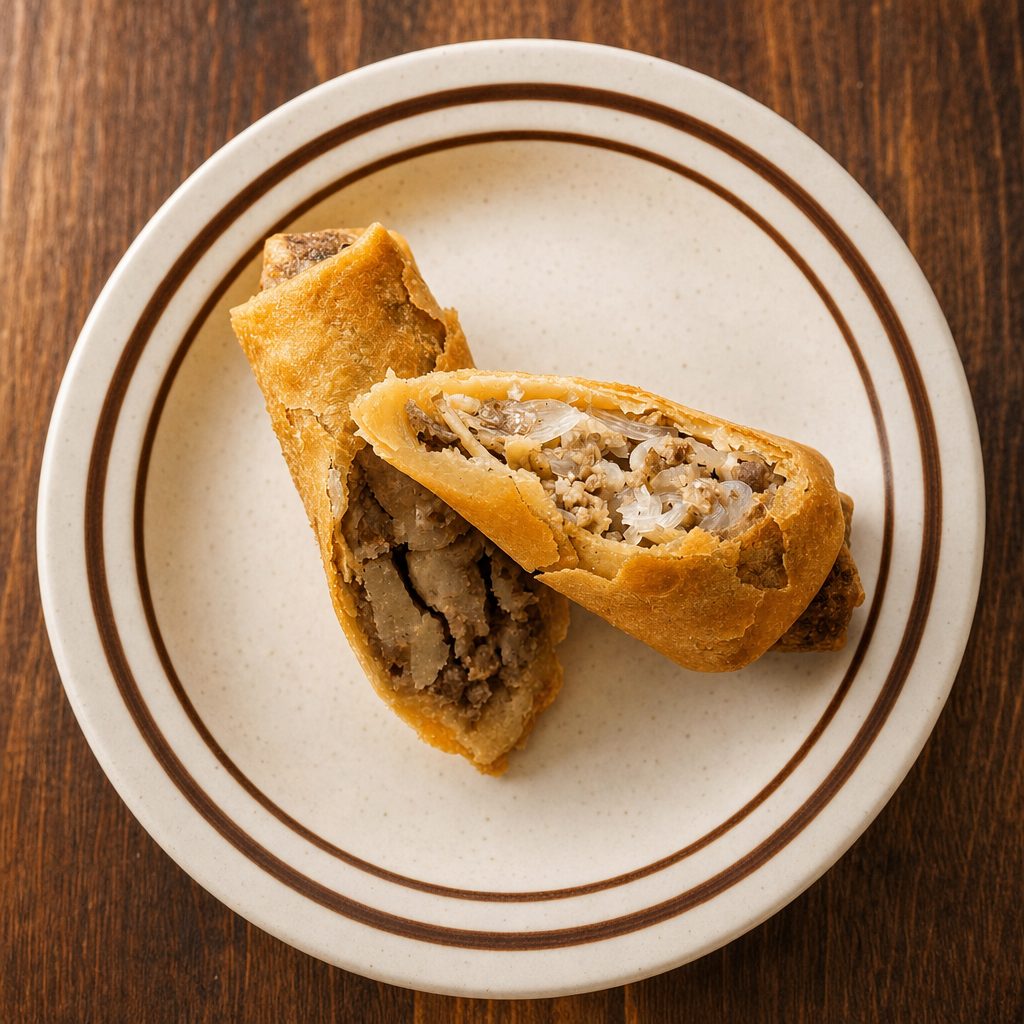 Beef & Potato Roll.