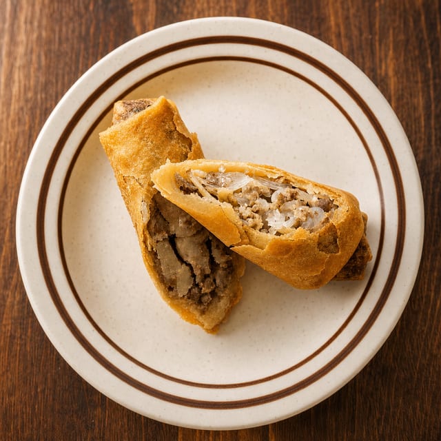 Beef & Potato Roll.