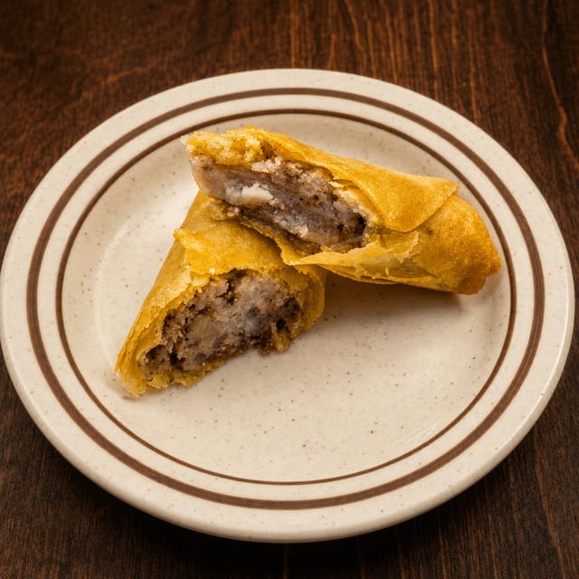 Pastrami Eggroll.