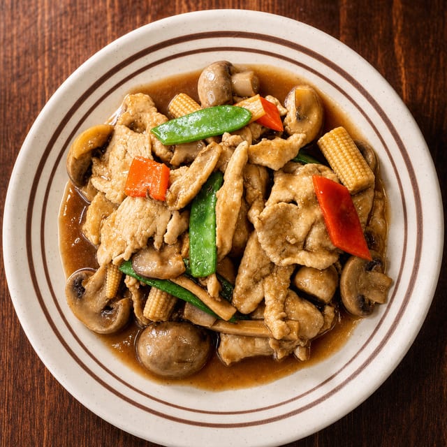Steamed Chicken With Vegetables (PT).