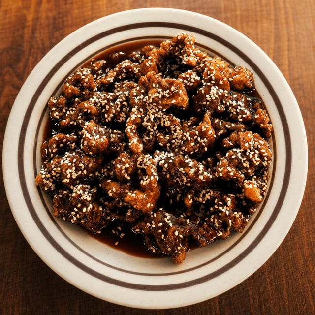 Sesame Beef (QT).