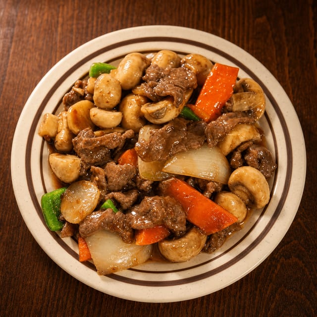 Beef in Garlic Sauce (QT).