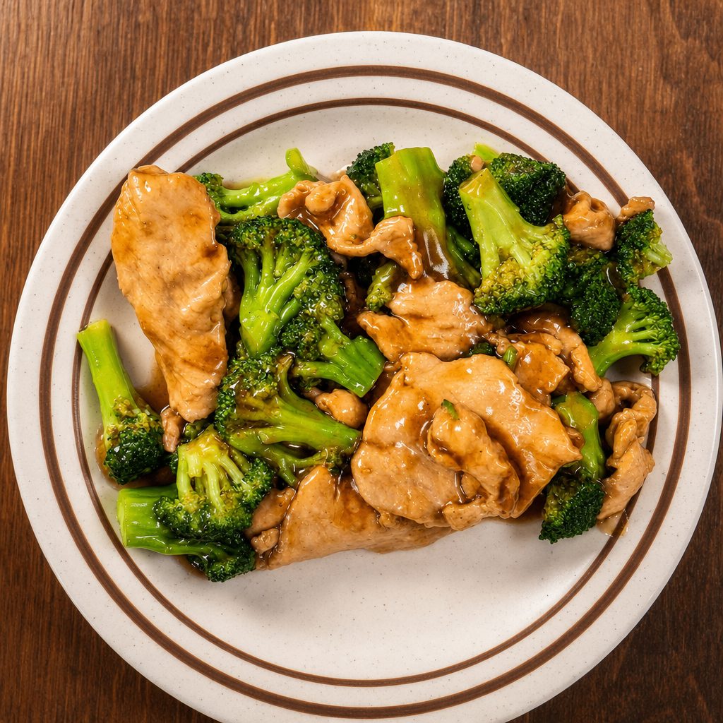 Chicken With Broccoli (QT).