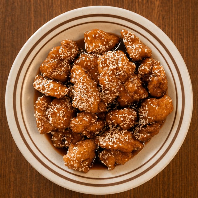 Sesame Chicken Combo.