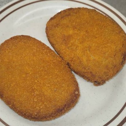 Plant Based Crispy Meatless Cutlets.